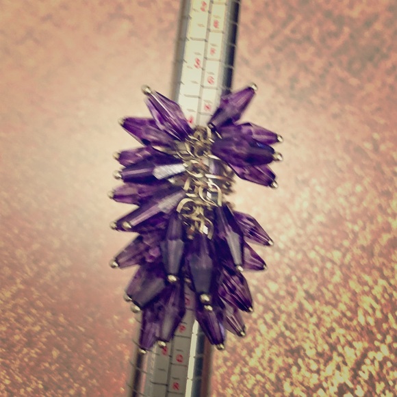 Charming Charlie Jewelry - Purple ring costume jewelry summer fun